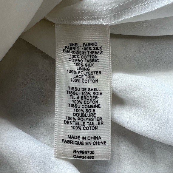 Rebecca Taylor Selina Embroidered Off Shoulder Dress - Picture 10 of 10